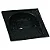 Tanque Mármore Sintético Granitado N1 60x60 Preto 500308 Rorato - Imagem 1
