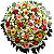 Coroa de Flores Grande  Cemitério de Congonhas Homenagem - Imagem 1