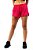 Shorts Running Rosa com Detalhes Laranja - Imagem 3