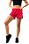Shorts Running Rosa com Detalhes Laranja - Imagem 2
