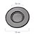 Capa Esmaltada Queimador Semirrapido para Fogão Electrolux - 7,5cm (A16520101) - Imagem 1
