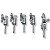 Electrolux Original Kit Conversão de GLP para GN Fogão 4 bocas 56ERB 56ERX 56STB 56STX 56TBE 56TBS 56TXE 56TXS - 70201243 - Imagem 3