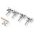 Electrolux Original Kit Conversão de GLP para GN para Cooktop 4 Bocas KE4TP - A12476209 - Imagem 5