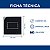 MarGirius Sleek Interruptor Simples 10A 70x70 para Móveis Preto Ebony - Imagem 5