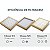 Filtro Quadrado 25x25x3,5cm Classe M5 para Caixa de Filtragem de Ar Filbox - Imagem 5