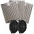 Kit Filtros para Coifa Electrolux Home Pro 90CTU - Carvão e Metálicos - Imagem 1