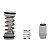 Kit Válvula Retenção BPS Original WAP VG70-03-16 para Bombas Líquidas - Determinados Modelos - Imagem 1