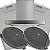 Electrolux Filtro Metálico Carvão Coifa 60CTS 70CS 90CTS 60CXS 90CXS 60CVS 90CVS 90CIT ILHA - Selecione o Kit - Imagem 7