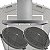 Electrolux Filtro Metálico Carvão Coifa 60CTS 70CS 90CTS 60CXS 90CXS 60CVS 90CVS 90CIT ILHA - Selecione o Kit - Imagem 10