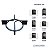 Trempe Individual Lateral Original Electrolux A99970901 com Pezinhos de Borracha - Imagem 1