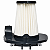 Filtro HEPA com Suporte Original Electrolux Ergorapido ERG23N ERG24C ERG24N ERG25B ERG25N ERG26 ERG27 ERG28 - A13120301 - Imagem 1