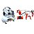 Kit Mini Compressor e Kit Para pintura Hoby Portátil Para Aerógrafo 220v - Imagem 1