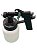 Pistola De Pintura Ar Direto Tipo Arprex Mod 90 + Mangueira 5m + 2 Bicos (Leque e Reto) - Imagem 2