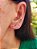 Brinco Ear Cuff Colorido Fino Banhado a Ouro 18K - Imagem 1