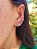 Brinco Ear Cuff Colorido M Banhado a Ouro 18K - Imagem 3