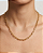Colar Elos Finos Banhado no Ouro 18k - Imagem 2