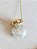 Colar Capsula com Pedra Natural Banhado no Ouro 18k - Imagem 1