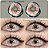 Lentes de contato Cosplay/Fantasia/halloween/anual /par - Imagem 13