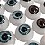 Olho Arte Bebê Reborn Azul Marítimo ou Castanho Claro Olhos 16mm Ao 22mm - Imagem 6