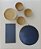 Conjunto Petisqueira Azul e Bege - Imagem 5