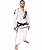 Kimono BJJ - linha SUPER cor Branco com contraste preto - Imagem 2