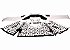 Kimono BJJ - linha SUPER cor Branco com contraste preto - Imagem 7