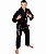 Kimono BJJ - linha SUPER cor Preto com contraste vermelho - Imagem 5