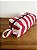 Necessaire Listra Vermelho - Imagem 1