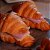 Mini Sanduiche Croissant Queijo com Presunto - Imagem 1