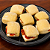 Mini Sanduiche Ciabatta Pesto, Cream Cheese e Tomate Seco - Imagem 3
