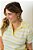 Blusa Polo Listrada Tricô - Imagem 4