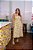 Vestido Longuete Recorte Estampado Floral - Imagem 4