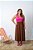 Vestido Longuete Malha Bicolor - Imagem 2