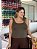 Blusa Decote Quadrado Tricô - Imagem 8