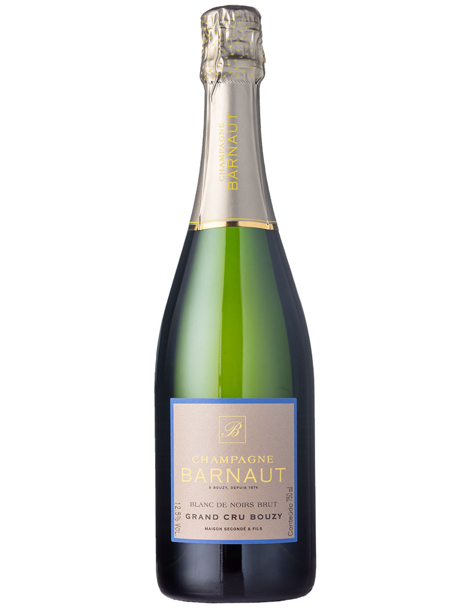 Champagne Barnaut Blanc de Noirs Brut Grand Cru - Imagem 1