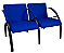 SOFA MADRI COM BRACOS ENTRE OS ASSENTOS - Imagem 1