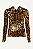 Blusa Feminina M.Officer Animal Print – Manga Longa com Capuz - Imagem 2