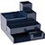 Acessório Para Mesa Kit Modular Azul 8 Pecas Kit 10420009 Waleu - Imagem 1