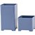 Acessório Para Mesa Porta Objeto Azul Pastel 2 Pçs Kit 10330013 Waleu - Imagem 1