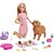 Barbie Family Newborn Pups Blonde Un Hck75 Mattel - Imagem 1