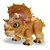 Boneco E Personagem Jurassic World Triceratops Un 1462 Pupee Brinquedos - Imagem 1