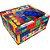 Brinquedo Para Montar Mega Bricks 24 Pecas Grandes Caixa 2210 Pais E Filhos - Imagem 1