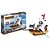 Brinquedo Para Montar Piratas Navio Batalha 100 Pcs Un 0507-6 Xalingo - Imagem 1