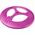Brinquedo Para Pet Frisbee Pop Plástico Rosa Un 01218 Furacão Pet - Imagem 1
