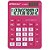 Calculadora De Mesa 12 Dig. Grd Pink Pc286 Pk Un 7469 Procalc - Imagem 1