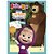 Livro Infantil Colorir Masha E O Urso Livro Tapete Un 5868 Ciranda - Imagem 1