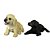 Miniatura Colecionável Golden Retiver E Labrador Bl.c/02 1270 Gulliver - Imagem 1
