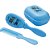 Produto Para Bebê Kit Banho Tip Top Azul 3pcs. Kit 7151-01-Az Lolly - Imagem 1