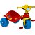 Triciclo Motoka Vermelho Un 843 Brinq. Bandeirante - Imagem 1