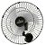 Ventilador Parede Oscilante 60cm.Bivol.Pt Un 73-6425 Venti Delta - Imagem 1